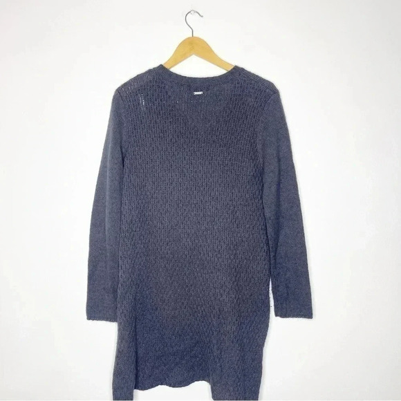 Prana Gray Tunic Sweater Gray Size Medium - Picture 7 of 7